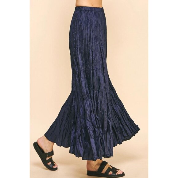 crinkled maxi skirt - Picture 3 of 6